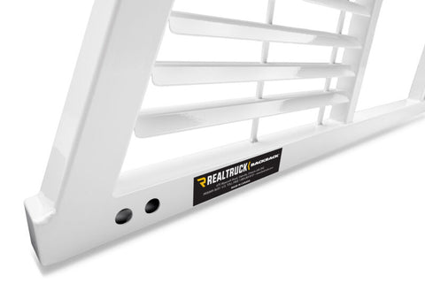 BackRack 19-23 Chev/GMC Silverado/Sierra 1500 (New Body) Louvered Rack Frame ONLY (Req. HW) - White - 12900W
