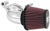 K&N 01-15 Harley-Davidson Touring 96 / 103 / 08-15 Bright AirCharger Performance Intake - 63-1131P