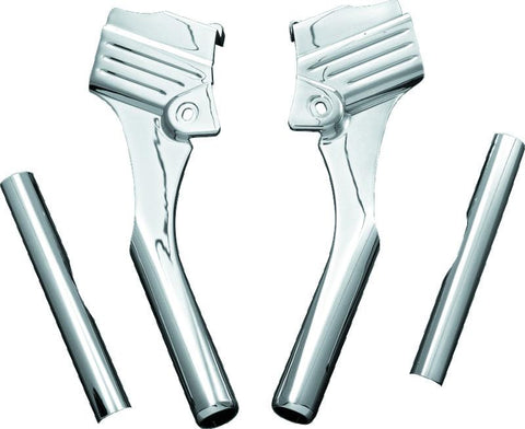 Kuryakyn Deluxe Neck Cover Kit 95-05 Touring Models Chrome - 8146