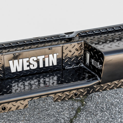 Westin 09-18 Ram 1500 HDX Bandit Rear Bumper - Black - 58-341175