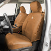 Covercraft 19-24 Dodge RAM 2500/3500 Carhartt PrecisionFit Custom Second Row Seat Covers - Brown - GTD4195CABN