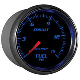 Autometer Cobalt 2-5/8in Mechanical Fuel Pressure Gauge 0-15 PSI - 7911