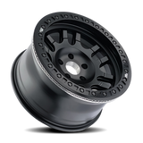 Dirty Life 9314 Canyon Race 17x9 / 5x114.3 BP / -12mm Offset / 72.5mm Hub Matte Black Wheel - 9314-7965MB12