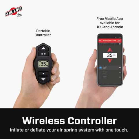 Air Lift Wireless One (2nd Generation) w/EZ Mount - 25980EZ