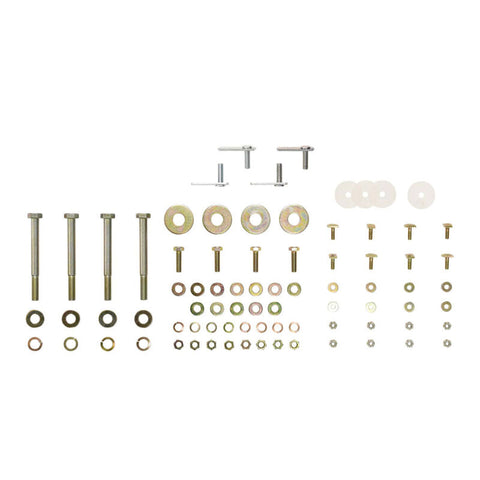 Westin 2002-2008 Dodge Ram Quad Cab 1500 Premier Oval Nerf Step Bar Mount Kit - Black - 22-1015