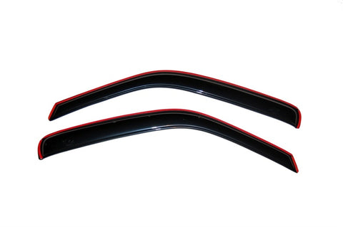 AVS 2019 Chevrolet Silverado 1500 Standard Cab Pickup Ventvisor In-Channel 2pc - Smoke - 192446