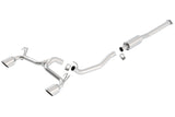 Borla 09-15 Mitsubishi Lancer Ralliart 2.0L 4cyl MT 6spd AWD Catback Exhaust - 140334
