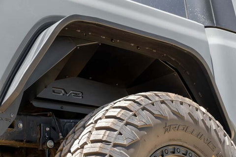 DV8 Offroad 20-24 Jeep Gladiator JT Rear Inner Fender Liners - Satin Black - INFEND-07RB