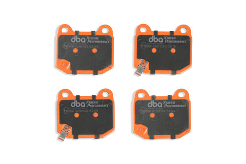 DBA 03-06 EVO / 04-09 STi / 03-07 350Z Track Edition/G35 w/ Brembo XP650 Rear Brake Pads - DB1521XP