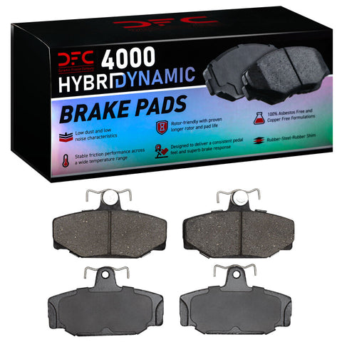 DFC 88-00 Volvo V90 Rear 4000 Hybridynamic Brake Pads - 4000-0391-00