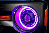 Oracle 2021+ Ford Bronco Oculus Bi-LED Projector Headlights - ColorSHIFT LED - 5886-BC2