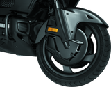 Kuryakyn Brake Rotor Cover Honda 01-17 GL1800 Gloss Black - 7460