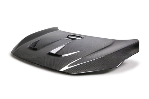 Seibon 2016-2017 Honda Civic Coupe/Sedan/Hatchback MR-Style Carbon Fiber Hood - HD16HDCV-MR