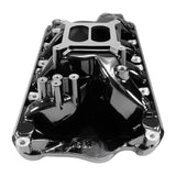 Edelbrock RPM Air-Gap Small Block Ford 351W Intake Manifold - Black Plasma Finish - 7581-BP