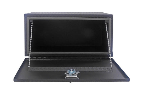 Dee Zee Universal Tool Box - Specialty Underbed Black BT Alum 36X20X18 (Txt Blk) - DZ77TB
