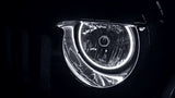 Oracle Jeep Wrangler JK 07-17 LED Waterproof Halo Kit - ColorSHIFT w/ Simple Controller - 3943-504