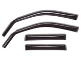 WeatherTech 06-11 Honda Civic Hybrid Front and Rear Side Window Deflectors - Dark Smoke - 82416