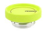 PERRIN 02-21 Subaru WRX / 2022 BRZ & GR86 / 04-21 STI / 00-18 Forester XT Oil Fill Cap - Neon Yellow - PSP-ENG-711NY