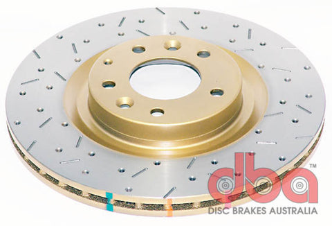 DBA 03-10 RX-8 Sport Suspension Front Drilled & Slotted 4000 Series Rotor - 42550XS
