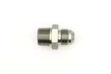 DeatschWerks 8AN Male Flare To 1/2in. Male NPT Adapter - 6-02-0906