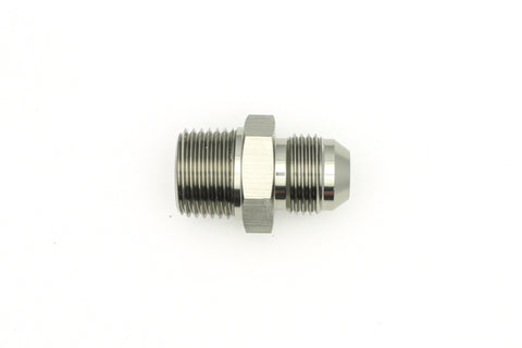 DeatschWerks 8AN Male Flare To 1/2in. Male NPT Adapter - 6-02-0906