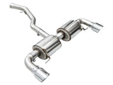 AWE 19-23 BMW 330i / 21-23 BMW 430i Base G2X Touring Axle Back Exhaust - Chrome Silver - 3015-32429