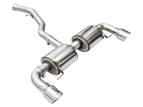 AWE 19-23 BMW 330i / 21-23 BMW 430i Base G2X Touring Axle Back Exhaust - Chrome Silver - 3015-32429