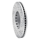 R1 16-25 Mazda 6 Front Left Drilled & Slotted Geo-Carbon Rotor - 830-80076L