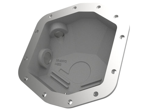 aFe Power Street Series Rear Differential Cover Raw w/Machined Fins 18-21 Jeep Wrangler JL Dana M200 - 46-71090A