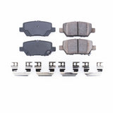 Power Stop 05-12 Acura RL Rear Z17 Evolution Ceramic Brake Pads w/Hardware - 17-1090
