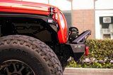 DV8 Offroad 07-23 Jeep Wrangler/Gladiator JT/JK/JL FS-25 Stubby Front Bumper w/Plated Bull Bar - FBJL-06