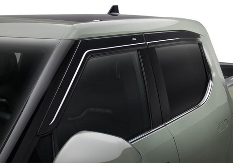 AVS 22-24 Rivian R1T Ventvisor Low Profile Deflectors 4pc - Smoke - 894108