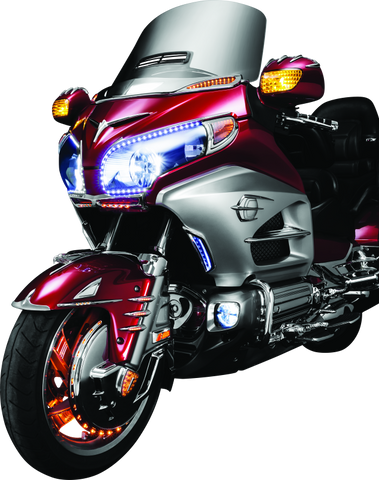 Kuryakyn Deco Eagle Fender Ornament 01-22 Honda GL1800 Chrome - 7333