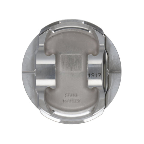 Manley Chevrolet SB LS 3.622in Stroke / 18cc Dish / 4.070in Bore Platinum Series Dish Pistons - 596970C-8