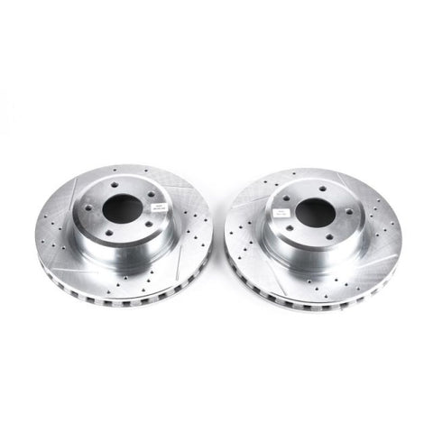 Power Stop 05-06 Pontiac GTO Front Evolution Drilled & Slotted Rotors - Pair - AR8283XPR