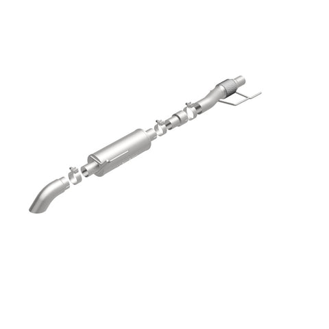 MagnaFlow Cat-Back, SS, 2.5/3in, Turn Down In Front Rear Tire 2015 Ford F150 2.7L V6T Ext Cab - 19056