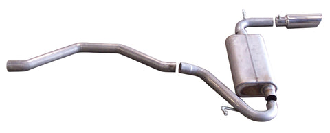 Gibson 07-10 Dodge Caliber SE 2.0L 2.25in Cat-Back Single Exhaust - Stainless - 617003