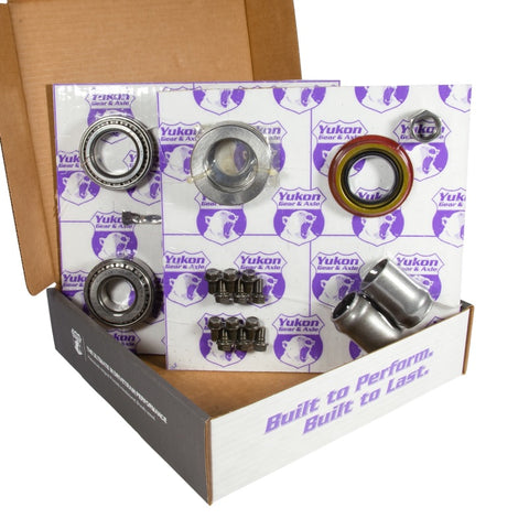 Yukon 8.875in GM 12T 3.08 Rear Ring & Pinion Install Kit 30 Spline Positraction Axle Bearings - YGK2231