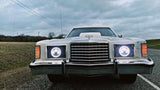 Oracle 7in High Powered LED Headlights - Black Bezel - White - 5769-001