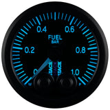 Autometer Stack 52mm 0-1 Bar M10 Male Pro-Control Fuel Pressure Gauge - Black - ST3503