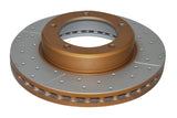DBA 98-05 Lexus LX470 / 98+ Toyota LandRunner 100 Series Front Drilled & Slotted Street Series Rotor - DBA788X