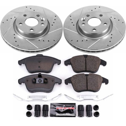 Power Stop 15-18 Volvo S60 Front Z23 Evolution Sport Brake Kit - K4700