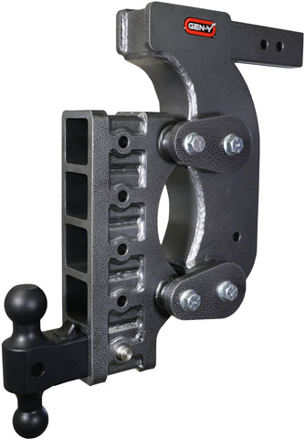 Gen-Y The Boss Torsion-Flex 2.5in Receiver 18in Drop Hitch w/GH-061 Dual-Ball/Stabilizer Kit - GH-1515