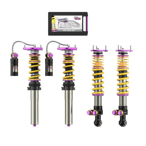 KW Porsche 911 GT2RS 991.2 Without OE NoseLift Clubsport Coilover Kit 3-Way - 39771281