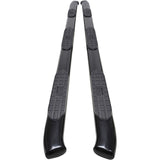 Westin 2020 Chevy Silverado 2500/3500 Crew Cab (8ft Bed) PRO TRAXX 5 Oval W2W Nerf Step Bars - Black - 21-534775