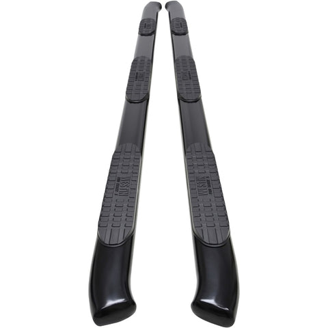 Westin 2020 Chevy Silverado 2500/3500 Crew Cab (8ft Bed) PRO TRAXX 5 Oval W2W Nerf Step Bars - Black - 21-534775