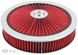 Spectre ExtraFlow HPR Air Cleaner Assembly 14in. x 3in. - Red - 47623