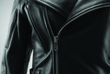 River Road Ironclad Classic Leather Jacket Black Womens - Small - 094376