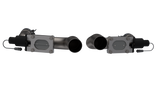 QTP 11-18 Dodge Challenger/Charger 5.7L 2.5in 304SS Aggressor Cutout Dual Mid Pipes - 530011