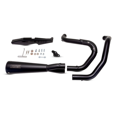 Vance & Hines 14-22 Sportsters Stainless 2-1 Upsweep Exhaust - Black - 47328